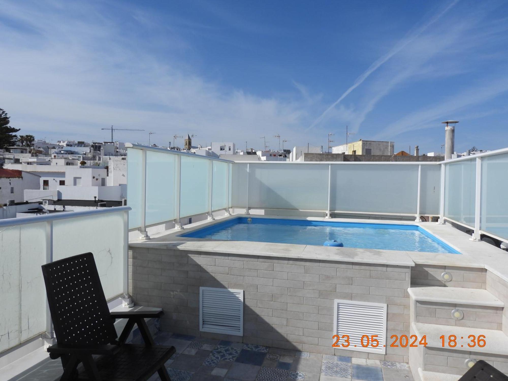 Ferienwohnung Aba Penthouse, Piscina&Azotea Privada Conil De La Frontera Exterior foto
