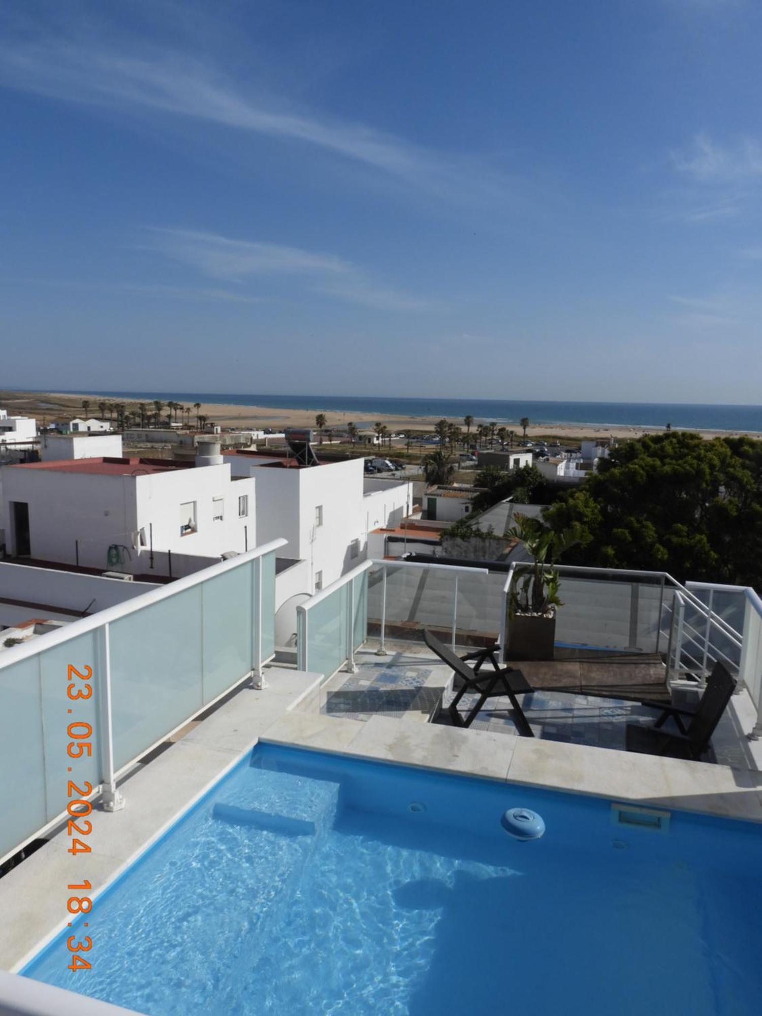 Ferienwohnung Aba Penthouse, Piscina&Azotea Privada Conil De La Frontera Exterior foto